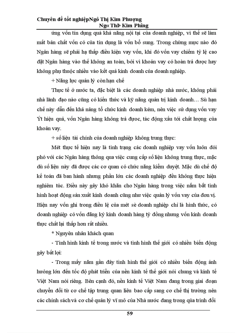 image for page Giải pháp nâng cao chất lượng tín dụng ngắn hạn tại Ngân hàng Công thương Nam Định 1