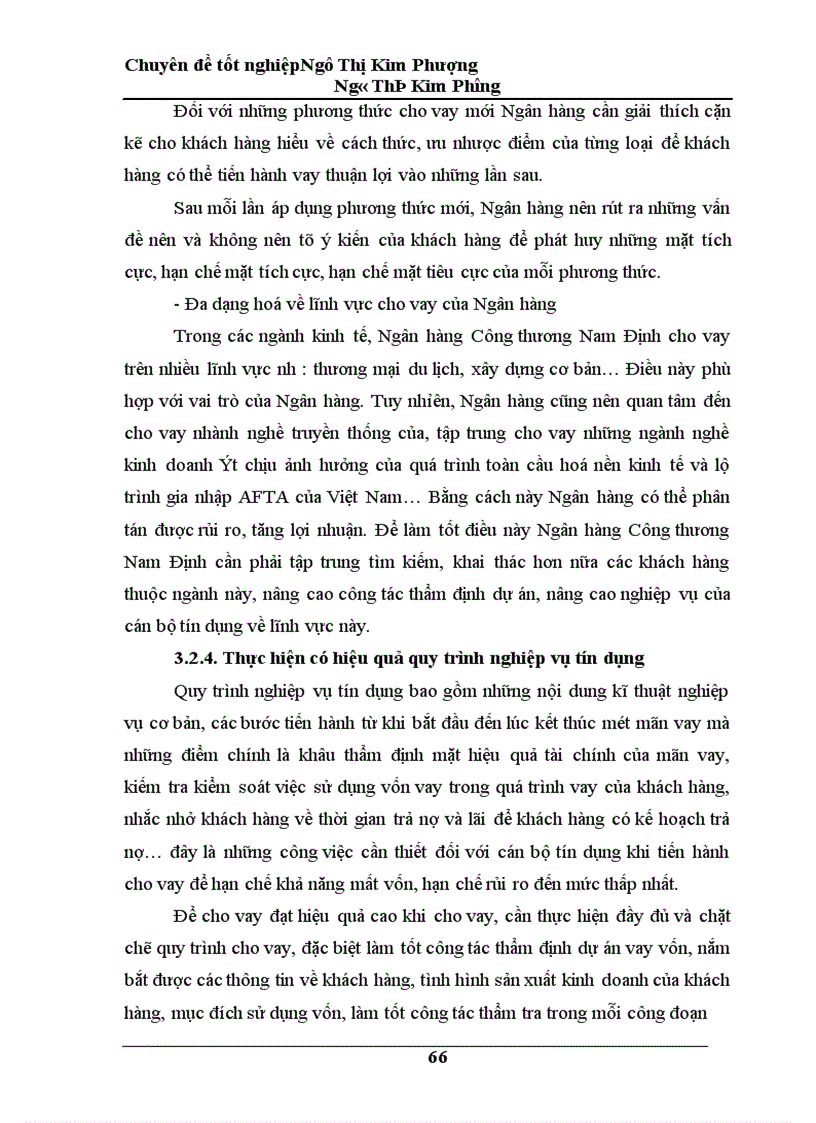 image for page Giải pháp nâng cao chất lượng tín dụng ngắn hạn tại Ngân hàng Công thương Nam Định 1