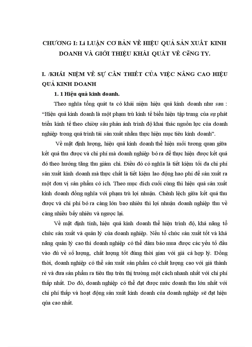 image for page Nâng cao hiệu quả kinh doanh than tại công ty Tuyển than Cửa Ông 1