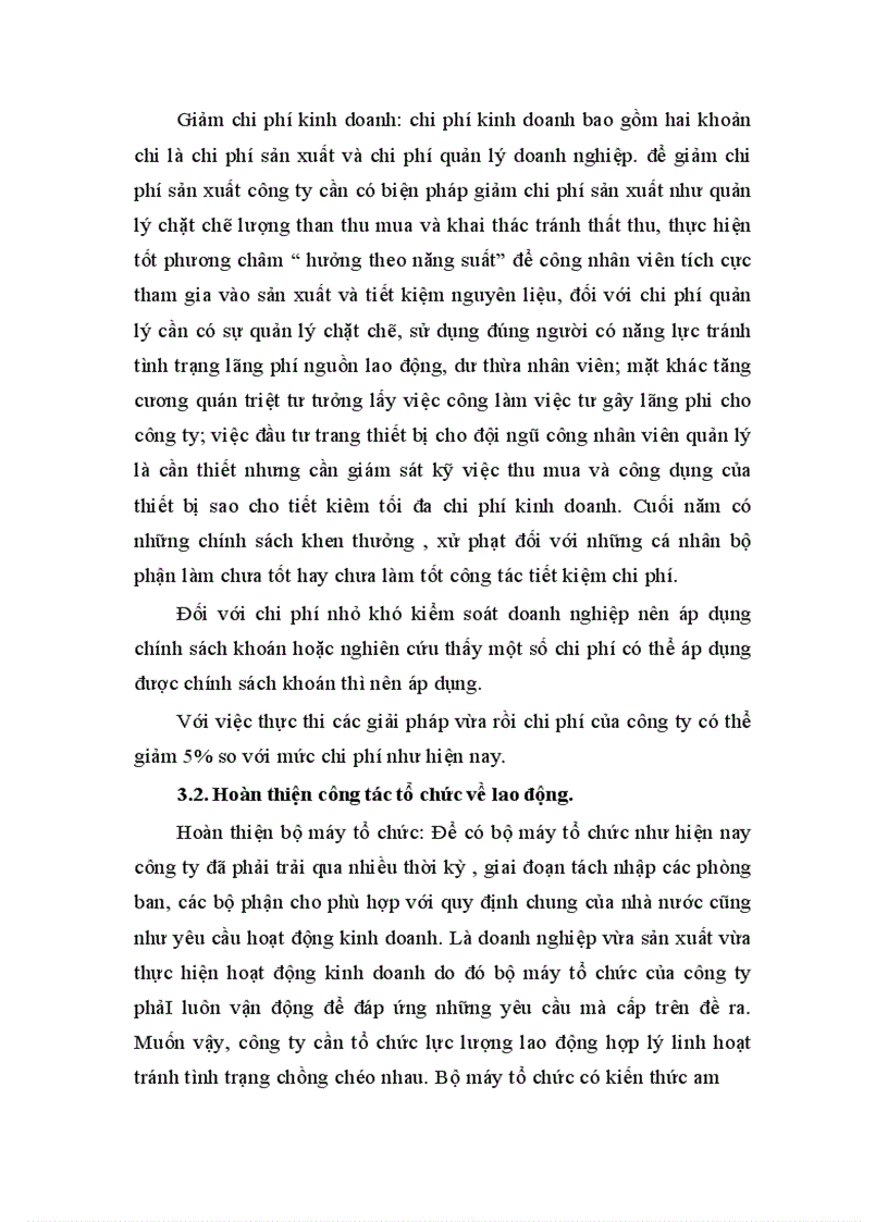 image for page Nâng cao hiệu quả kinh doanh than tại công ty Tuyển than Cửa Ông 1