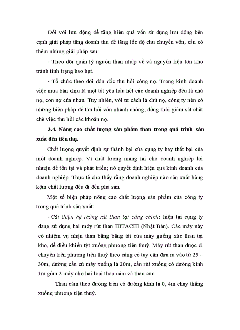 image for page Nâng cao hiệu quả kinh doanh than tại công ty Tuyển than Cửa Ông 1