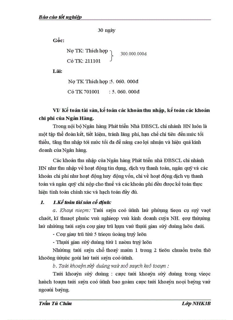 image for page Báo cáo thực tập tổng hợp tại ngân hàng Phát triển Nhà ĐBSCL chi nhánh Hà Nội