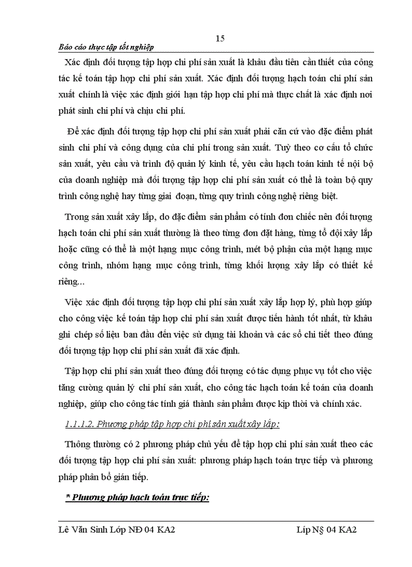 image for page Tổ chức kế toán tập hợp chi phí sản xuất và tính giá thành sản phẩm xây lắp tại Công ty Trường An FICO