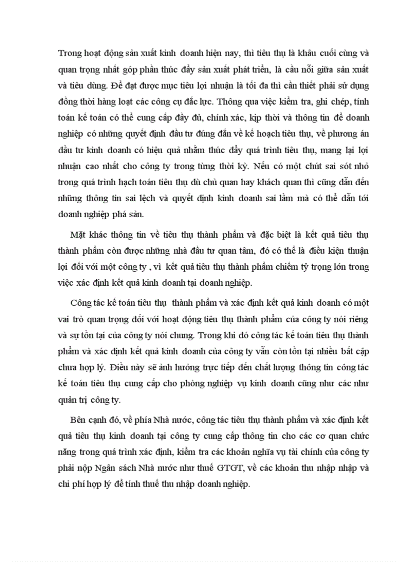 image for page Hoàn thiện hạch toán tiêu thụ thành phẩm và xác định kết quả kinh doanh tại công ty sản xuất kinh doanh đầu tư và dịch vụ Việt Hà 1