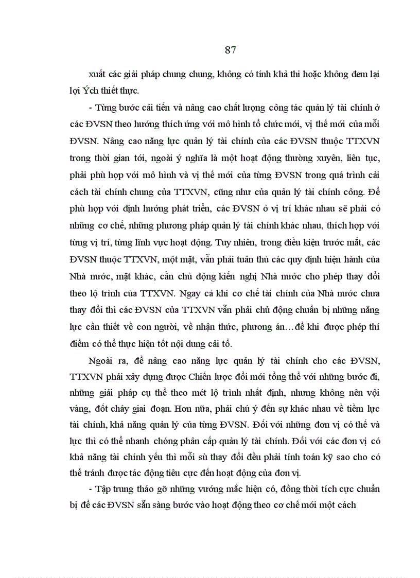 image for page Đổi mới quản lý tài chính ở các đơn vị sự nghiệp thuộc Thông tấn xã Việt Nam