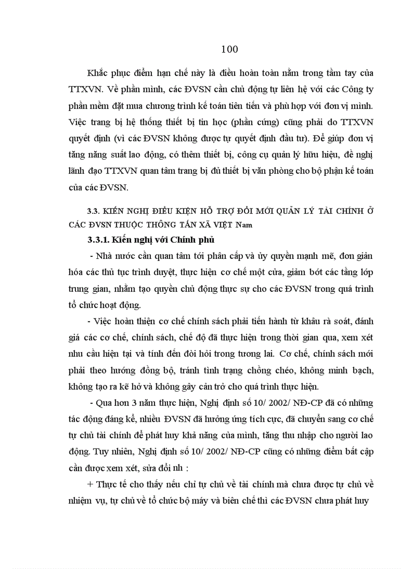 image for page Đổi mới quản lý tài chính ở các đơn vị sự nghiệp thuộc Thông tấn xã Việt Nam