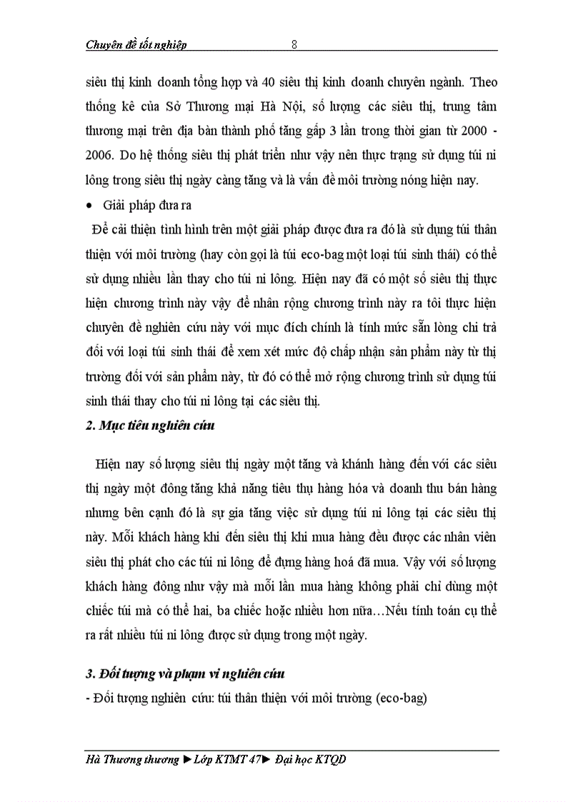 image for page Xác định mức sẵn lòng chi trả đối với các sản phẩm thân thiện với môi trường