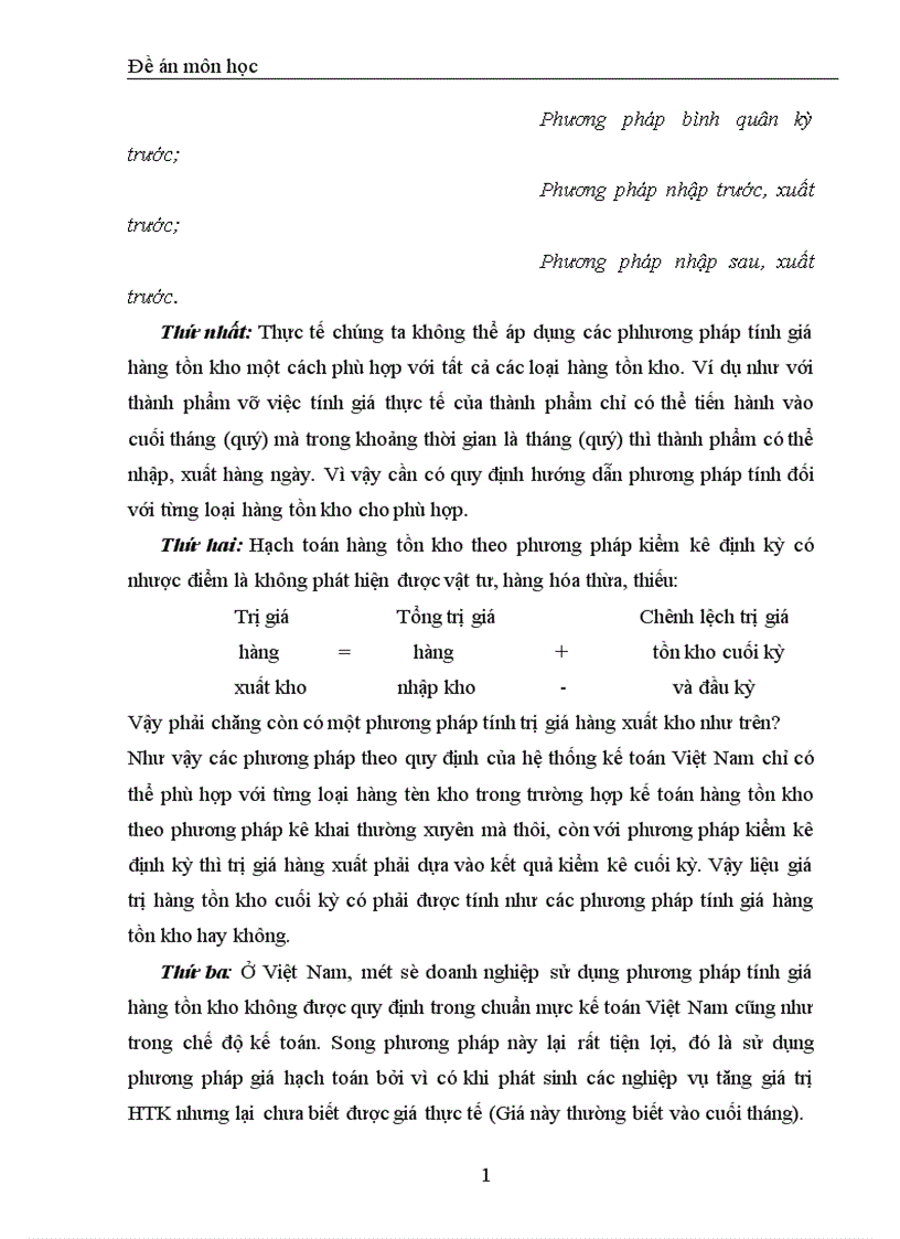 image for page Bàn về hệ thống nguyên tắc và phương pháp tính giá hàng tồn kho trong doanh nghiệp 1