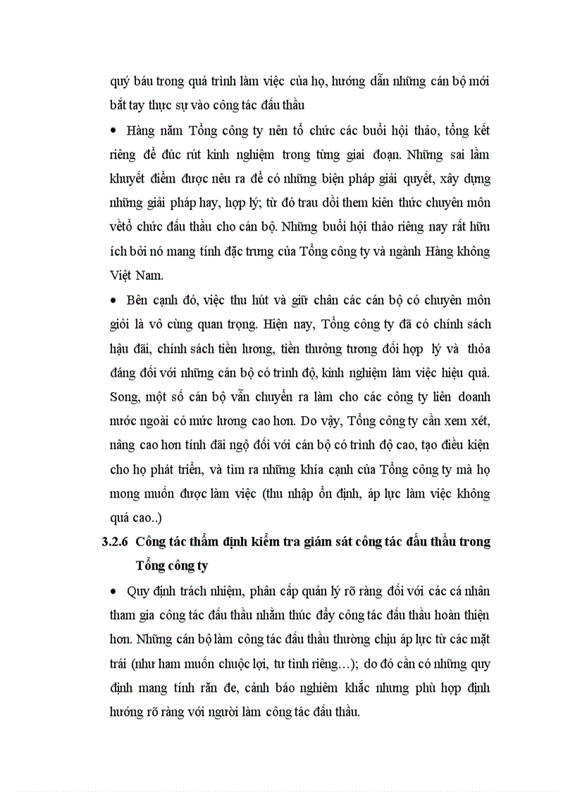 image for page Hoàn thiện công tác Tổ chức đấu thầu ở Tổng công ty Hàng không Việt Nam