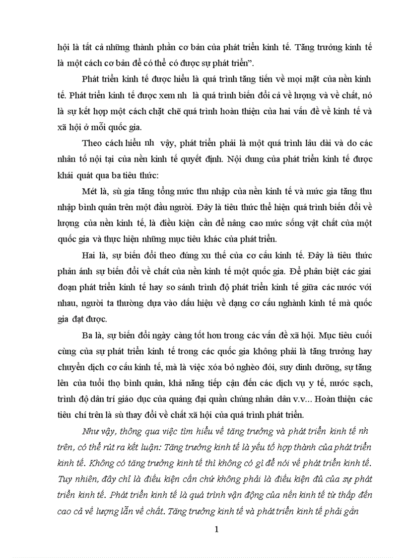 image for page Mối quan hệ giữa tăng trưởng kinh tế và phát triển bền vững trong lĩnh vực kinh tế nông nghiệp nông thôn