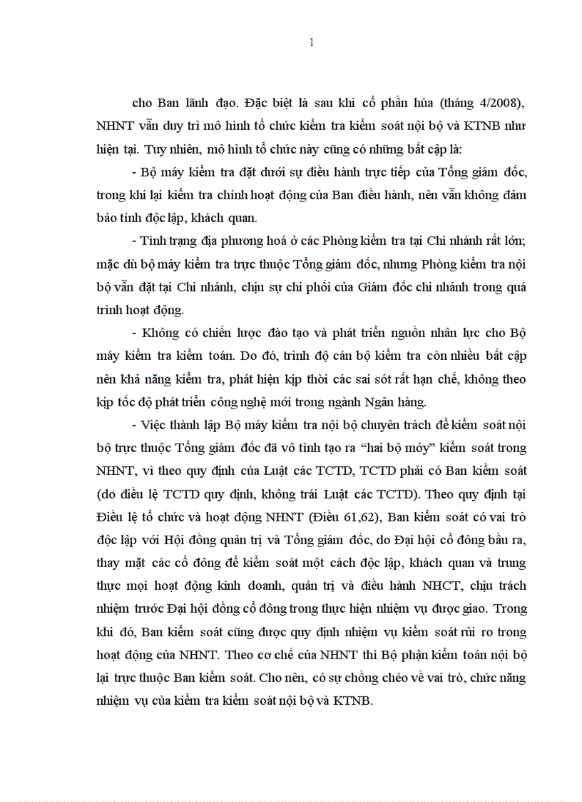 image for page Pháp luật điều chỉnh hệ thống kiểm tra kiểm soát nội bộ của ngân hàng thương mại và hoạt động của hệ thống kiểm tra kiểm soát nội bộ