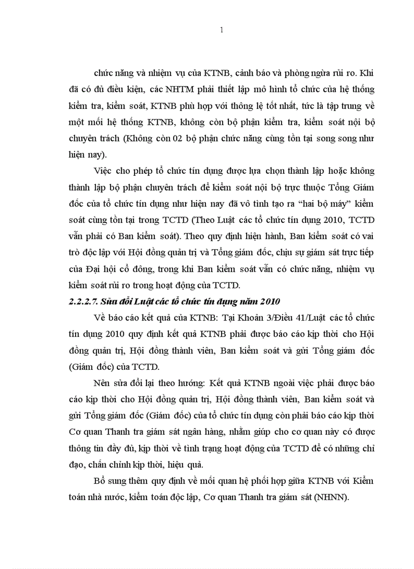 image for page Pháp luật điều chỉnh hệ thống kiểm tra kiểm soát nội bộ của ngân hàng thương mại và hoạt động của hệ thống kiểm tra kiểm soát nội bộ