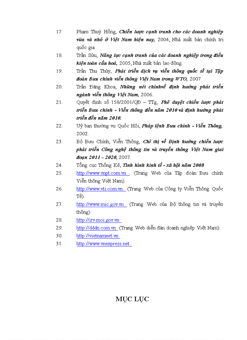 image for page Xây dựng chiến lược cạnh tranh giai đoạn 2010 2020 của công ty Viễn Thông Quốc Tế trong lĩnh vực khai thác dịch vụ viễn thông quốc tế 1