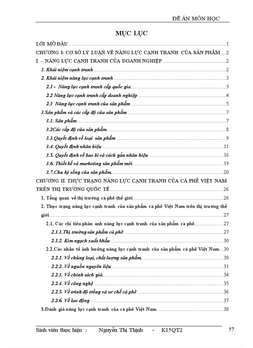 image for page Giải pháp nâng cao năng lực cạnh tranh của sản phẩm cà phê Việt Nam 1