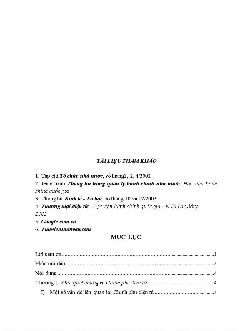 image for page Thực trạng chính phủ điện tử ở nước ta