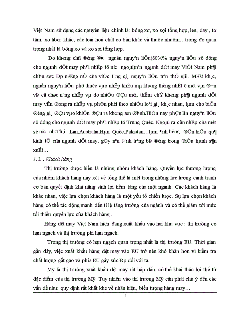 image for page Giải pháp nhằm nâng cao khả năng cạnh tranh của hàng dệt may Việt Nam trên thị trường quốc tế 1