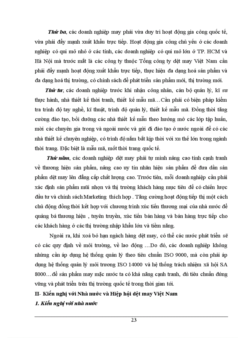 image for page Giải pháp nhằm nâng cao khả năng cạnh tranh của hàng dệt may Việt Nam trên thị trường quốc tế 1