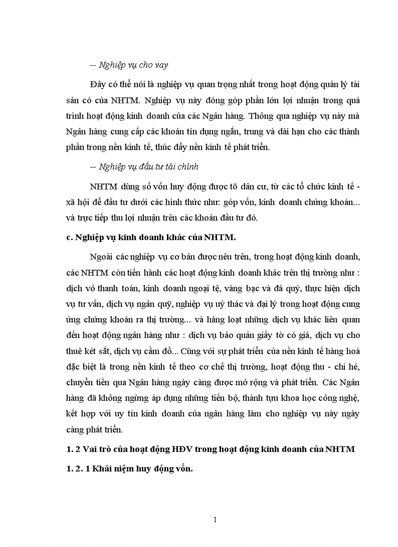 image for page Giải pháp mở rộng huy động vốn tại ngân hàng Đầu Tư và Phát Triển Hà Tây 1