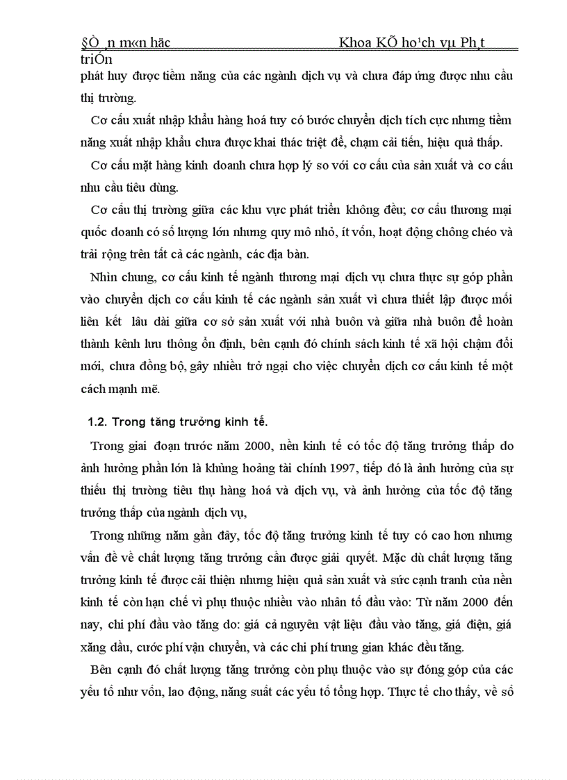 image for page Một số tồn tại và giải pháp thúc đẩy tăng trưởng kinh tế trong quá trình chuyển dịch cơ cấu ngành dịch vụ