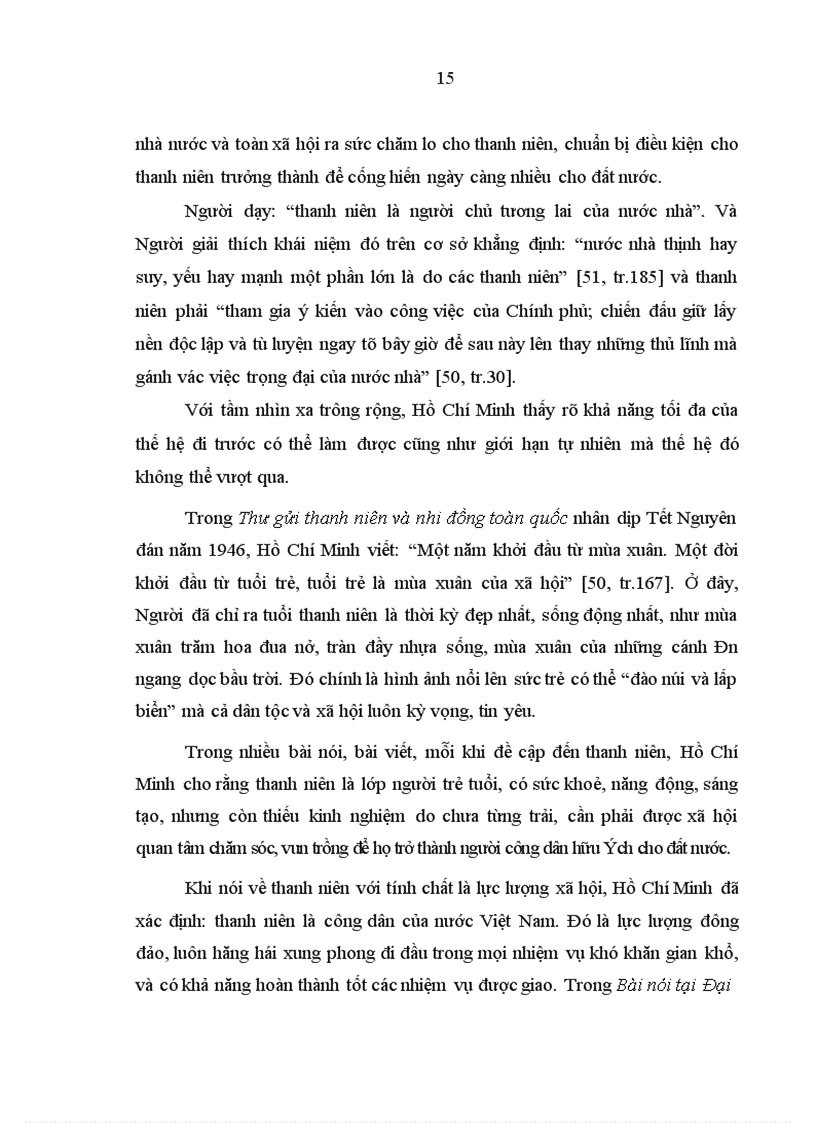 image for page Quan điểm của Hồ Chí Minh về công tác vận động thanh niên và sự vận dụng vào Hà Giang trong giai đoạn hiện nay 1