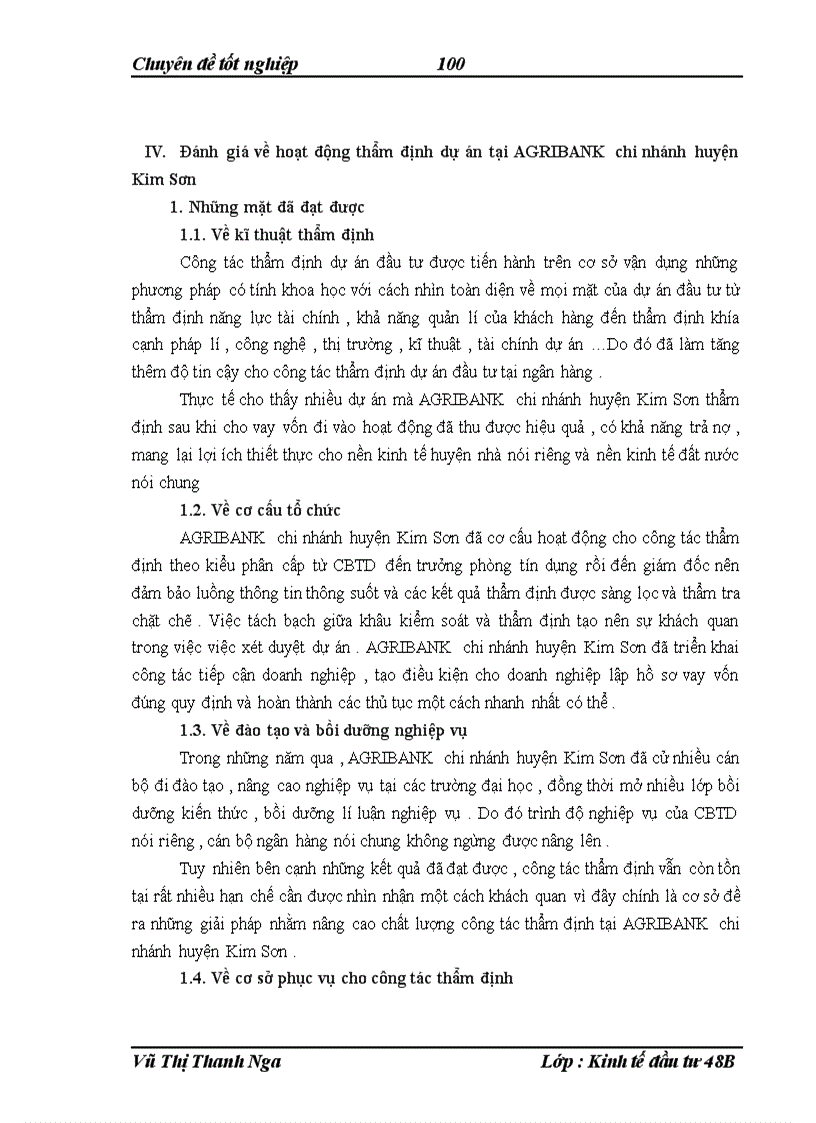image for page Nâng cao chất lượng thẩm định dự án đầu tư trong hoạt động cho vay đối với các doanh nghiệp tại NHNo PTNTVN chi nhánh huyện Kim Sơn tỉnh Ninh Bình 1