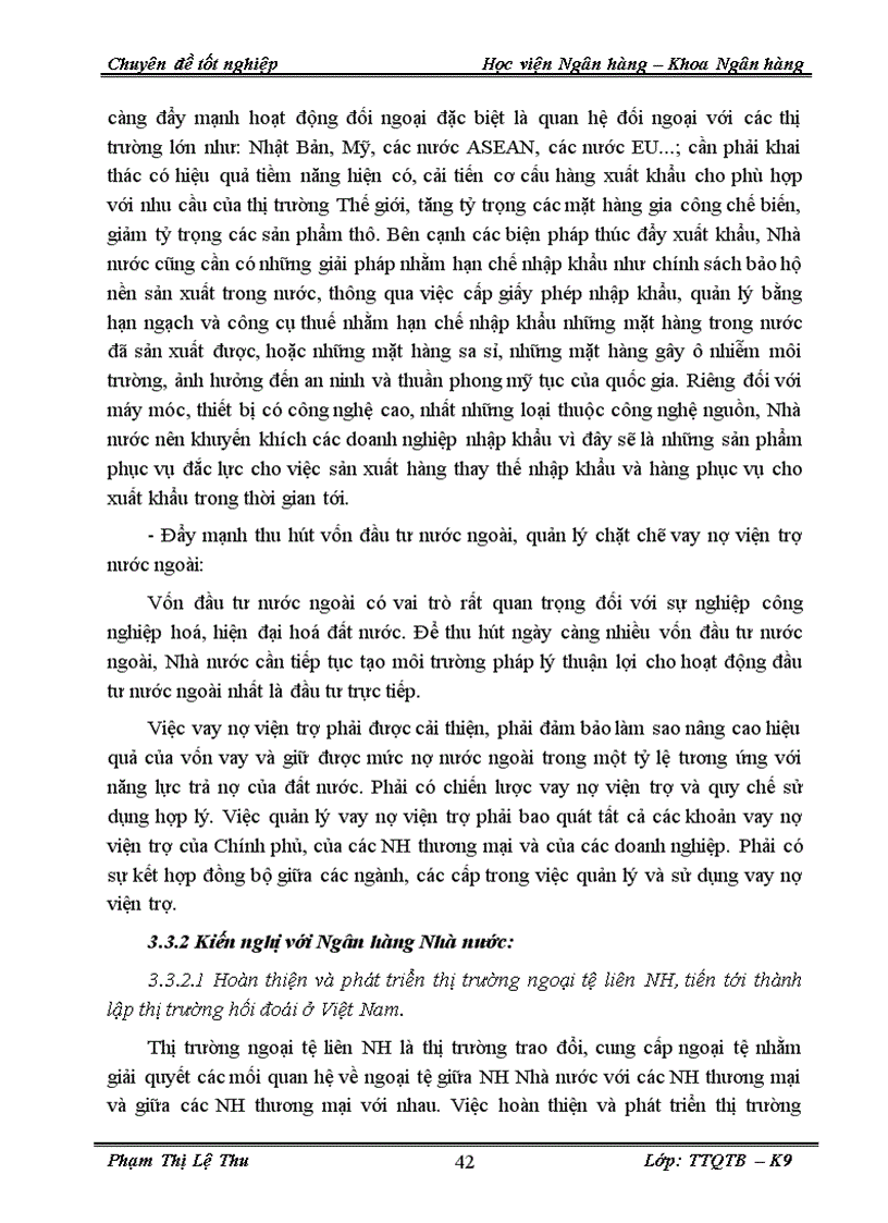 image for page Thực trạng và một số giải pháp phát triển Thanh toán quốc tế theo phương thức Tín dụng chứng từ tại Techcombank Thăng Long 1