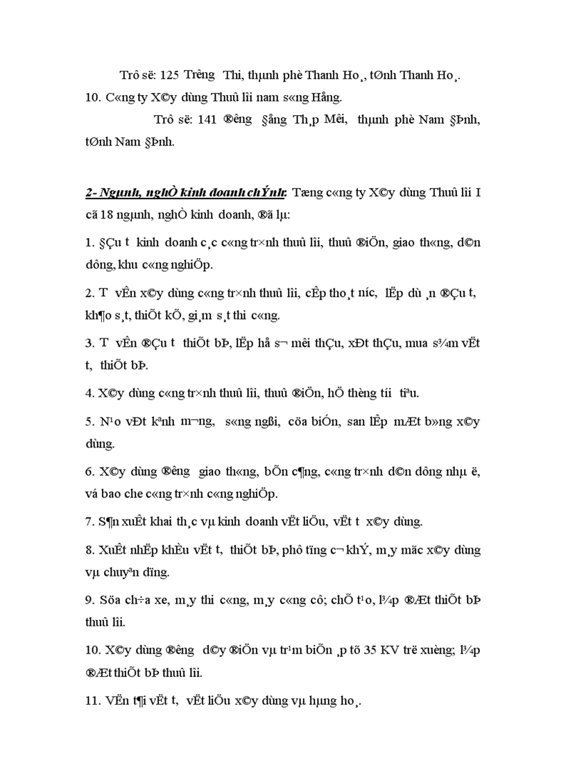 image for page Một số giải pháp nhằm tăng khả năng thắng thầu xây dựng quốc tế ở tổng công ty xây dựng thuỷ lợi i
