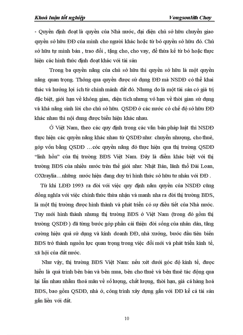 image for page Thực trạng pháp luật về thị trường quyền sử dụng đất trong thị trường bất động sản ở Việt Nam 1