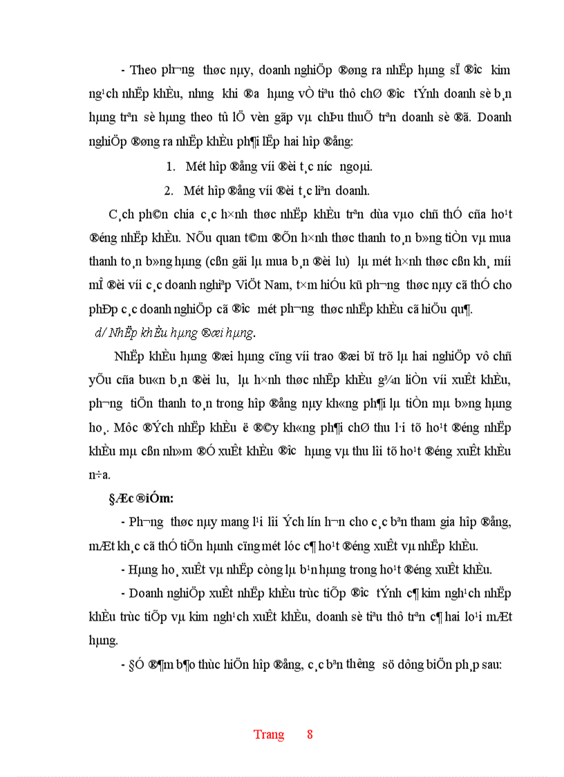 image for page Thực trạng và một số giải pháp hoàn thiện hoạt động nhập khẩu ở Công ty XNK và kỹ thuật bao bì 1