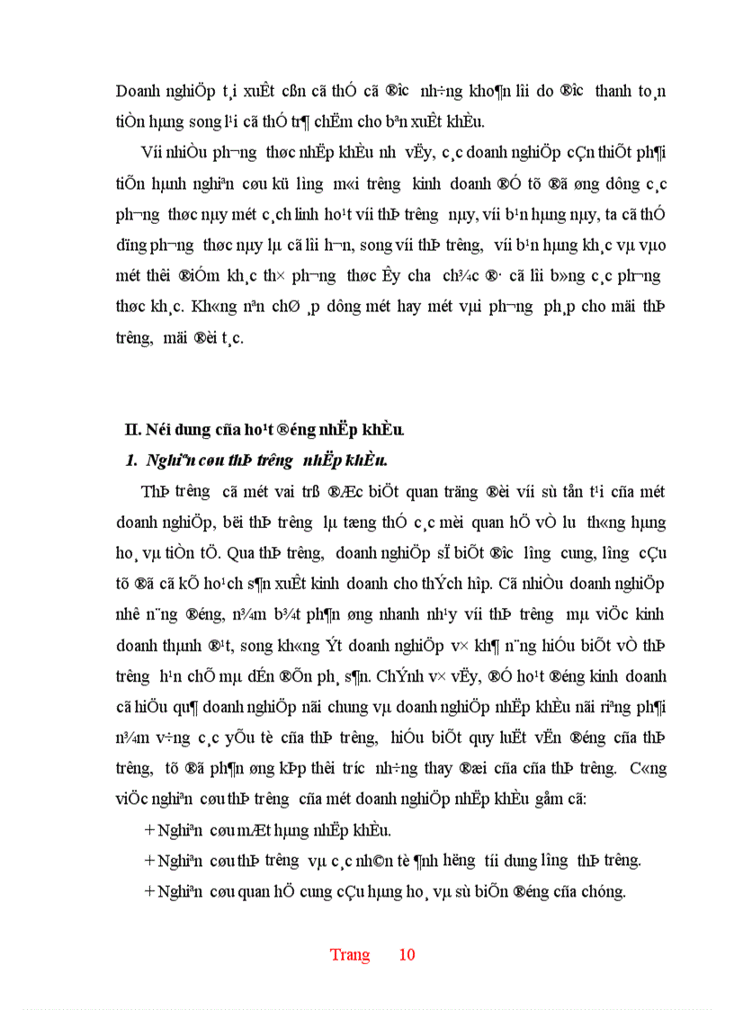 image for page Thực trạng và một số giải pháp hoàn thiện hoạt động nhập khẩu ở Công ty XNK và kỹ thuật bao bì 1