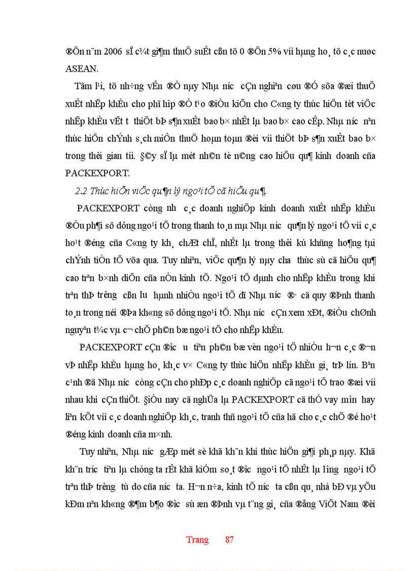 image for page Thực trạng và một số giải pháp hoàn thiện hoạt động nhập khẩu ở Công ty XNK và kỹ thuật bao bì 1