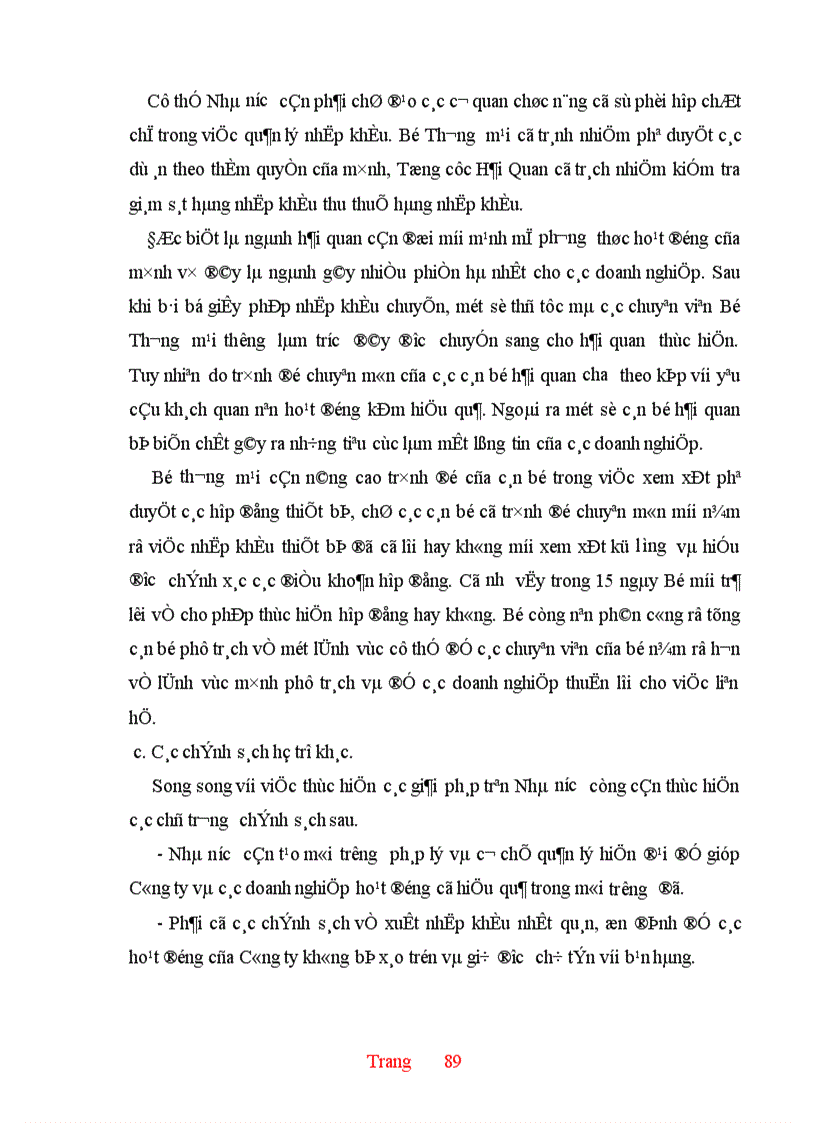 image for page Thực trạng và một số giải pháp hoàn thiện hoạt động nhập khẩu ở Công ty XNK và kỹ thuật bao bì 1