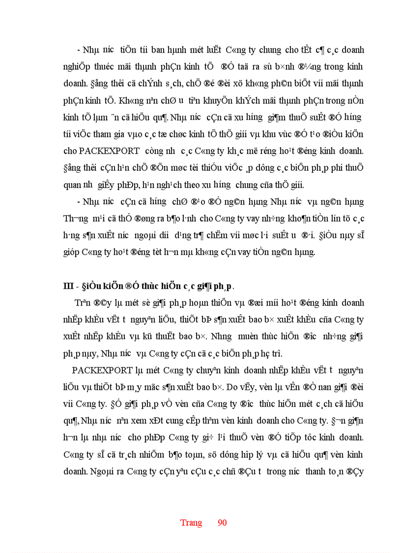 image for page Thực trạng và một số giải pháp hoàn thiện hoạt động nhập khẩu ở Công ty XNK và kỹ thuật bao bì 1