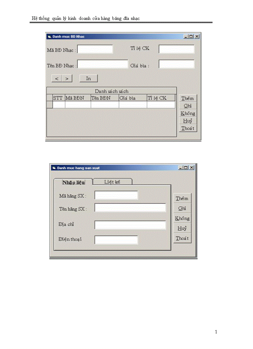 image for page Hệ thống quản lý kinh doanh cửa hàng băng đĩa nhạc 1