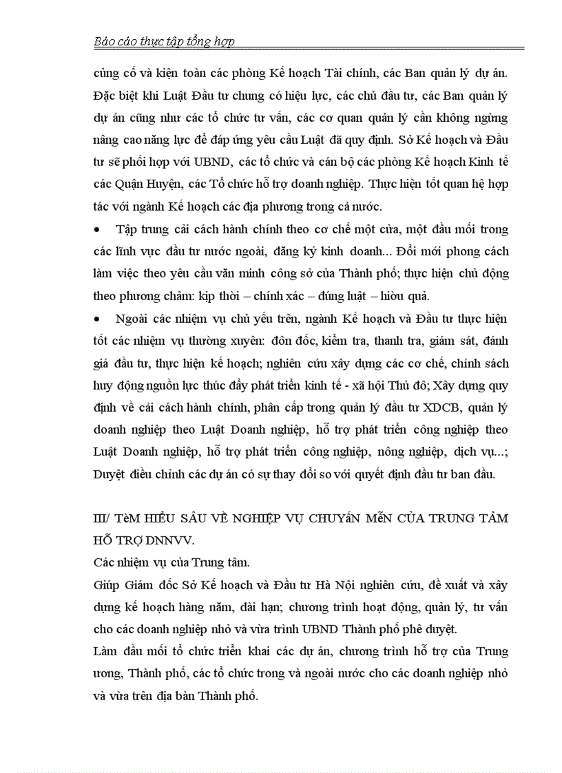 image for page Chức năng nhiệm vụ của sở kế hoạch đầu tư hà nội