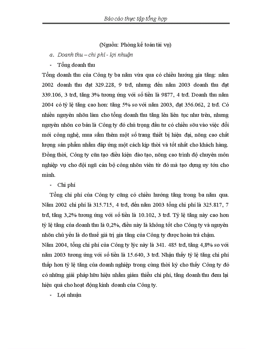 image for page Báo cáo thực tập tổng hợp Công ty Xuất Nhập Khẩu Tổng Hợp I