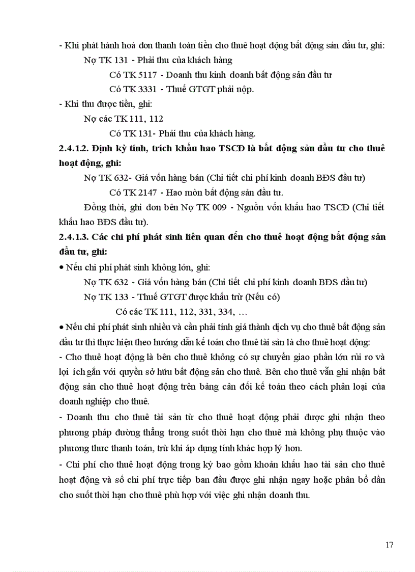 image for page Một số nhận xét về công tác hạch toán bất động sản đầu tư trong các doanh nghiệp ở Việt Nam