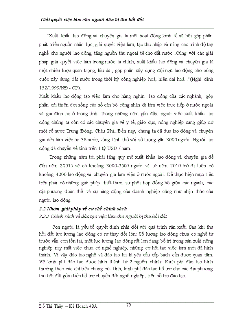 image for page Giải quyết việc làm cho những người dân bị thu hồi đất xây dựng các khu công nghiệp trên địa bàn tỉnh Thái Bình