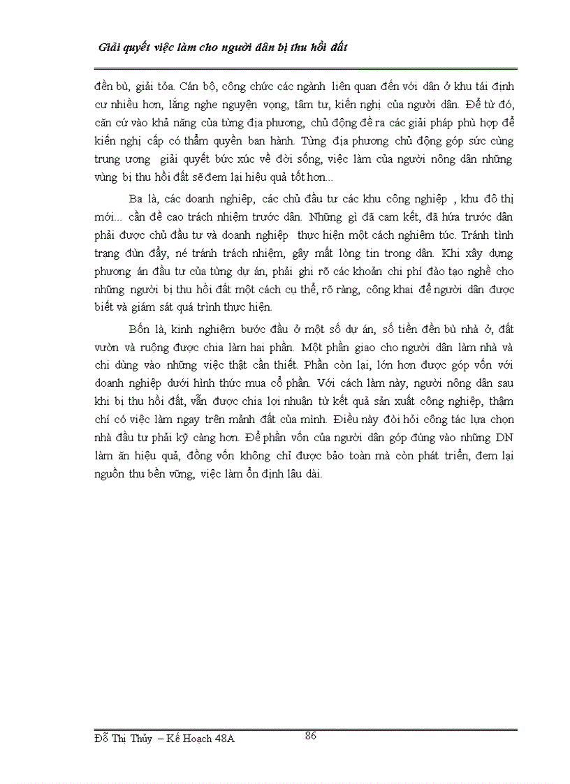 image for page Giải quyết việc làm cho những người dân bị thu hồi đất xây dựng các khu công nghiệp trên địa bàn tỉnh Thái Bình