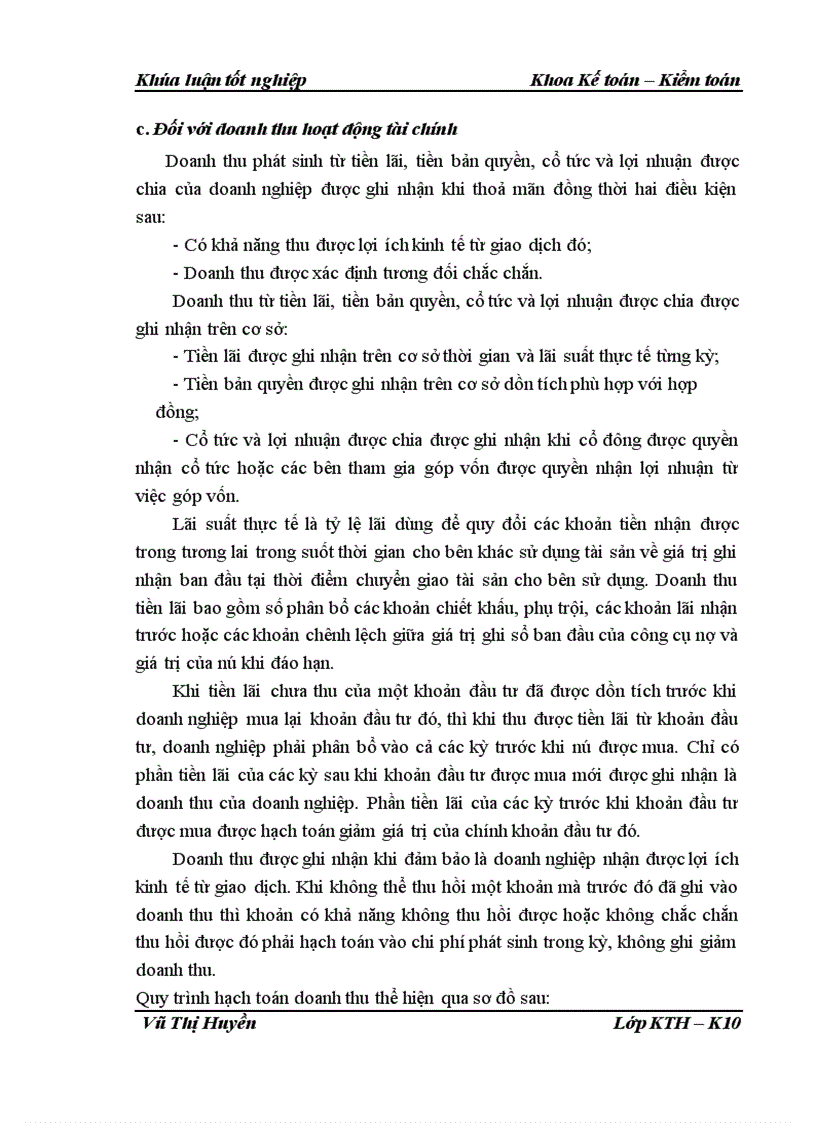 image for page Hoàn thiện quy trình kiểm toán khoản mục doanh thu trong kiểm toán báo cáo tài chính do Công ty Hợp danh Kiểm toán Việt Nam thực hiện 1