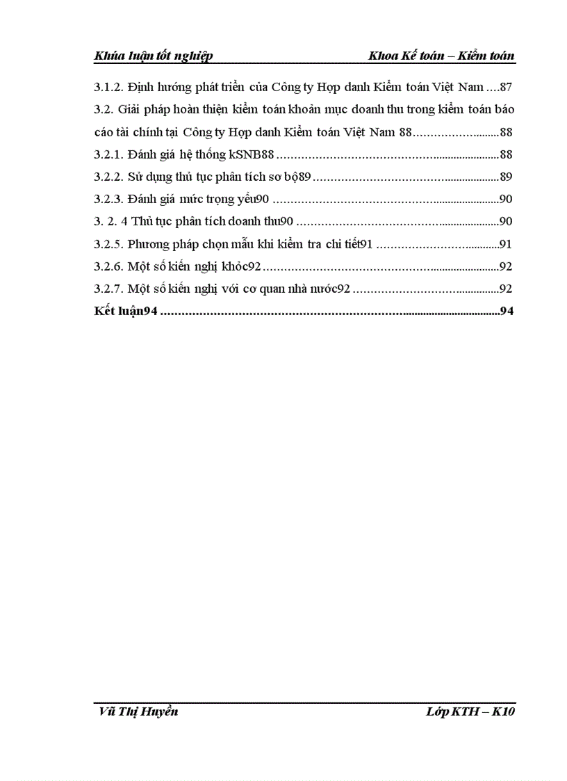 image for page Hoàn thiện quy trình kiểm toán khoản mục doanh thu trong kiểm toán báo cáo tài chính do Công ty Hợp danh Kiểm toán Việt Nam thực hiện 1
