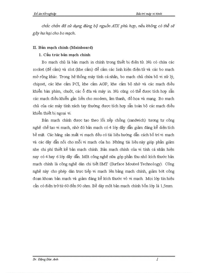 image for page Bảo trì máy vi tính