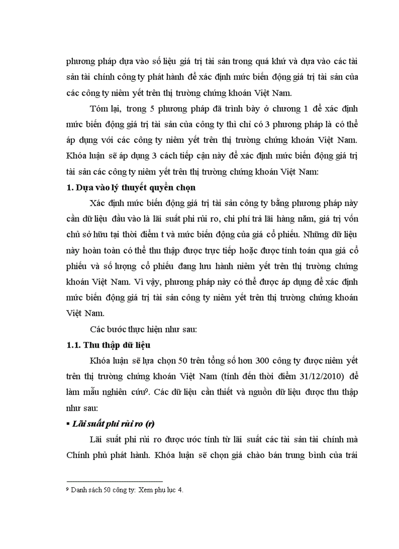 image for page xác định mức biến động giá trị tài sảncủa các công ty niêm yết trên thị trường chứng khoán việt nam