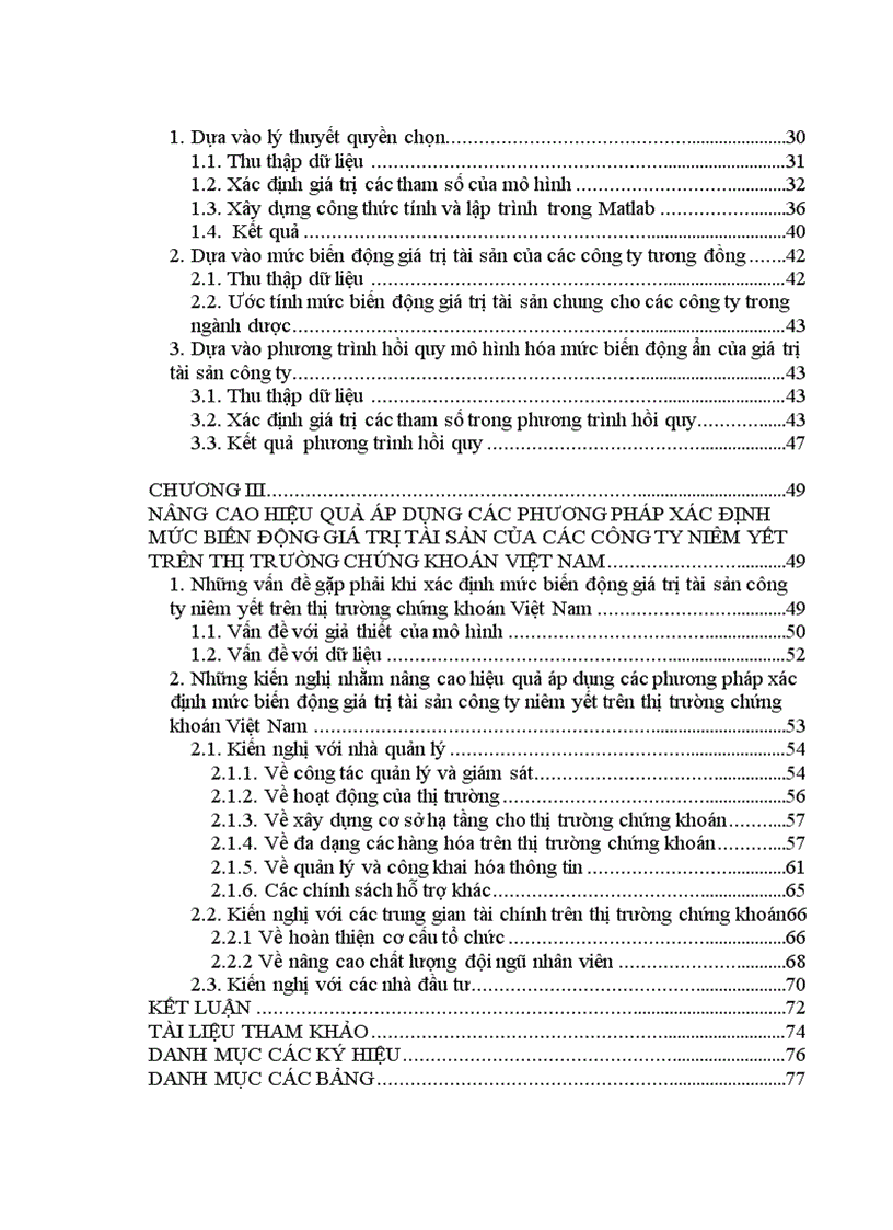 image for page xác định mức biến động giá trị tài sảncủa các công ty niêm yết trên thị trường chứng khoán việt nam
