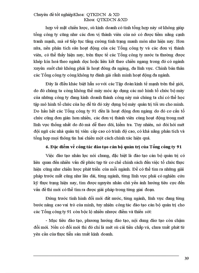 image for page Một số giải pháp nhằm hoàn thiện cơ cấu tổ chức bộ máy quản trị của các tổng công ty 91