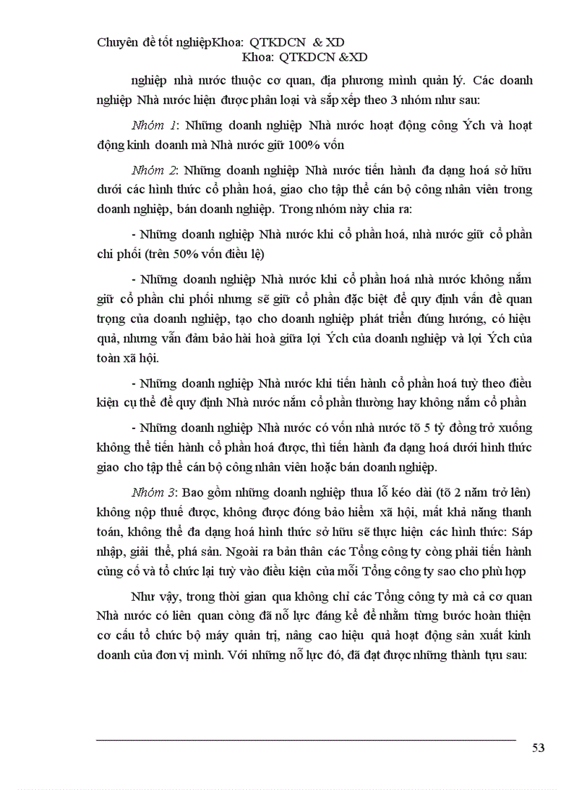 image for page Một số giải pháp nhằm hoàn thiện cơ cấu tổ chức bộ máy quản trị của các tổng công ty 91