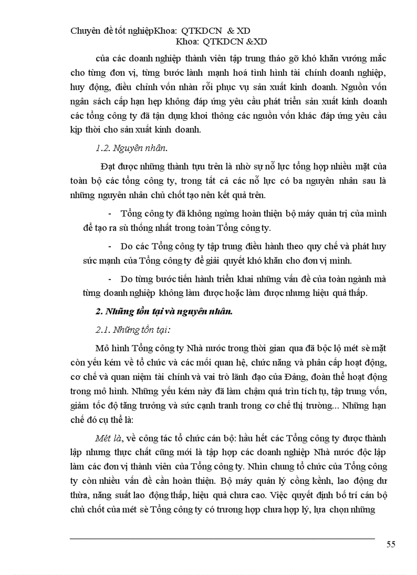 image for page Một số giải pháp nhằm hoàn thiện cơ cấu tổ chức bộ máy quản trị của các tổng công ty 91