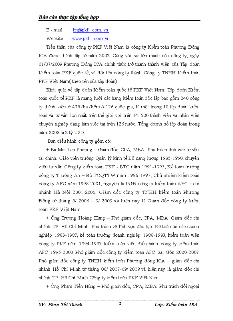 image for page báo cáo thực tập tổng hợp tại Công ty TNHH Kiểm toán và tư vấn