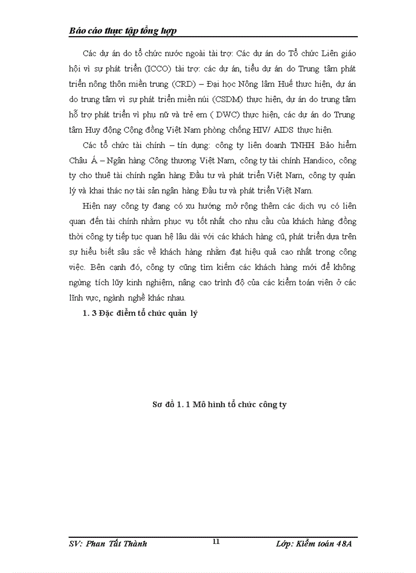 image for page báo cáo thực tập tổng hợp tại Công ty TNHH Kiểm toán và tư vấn