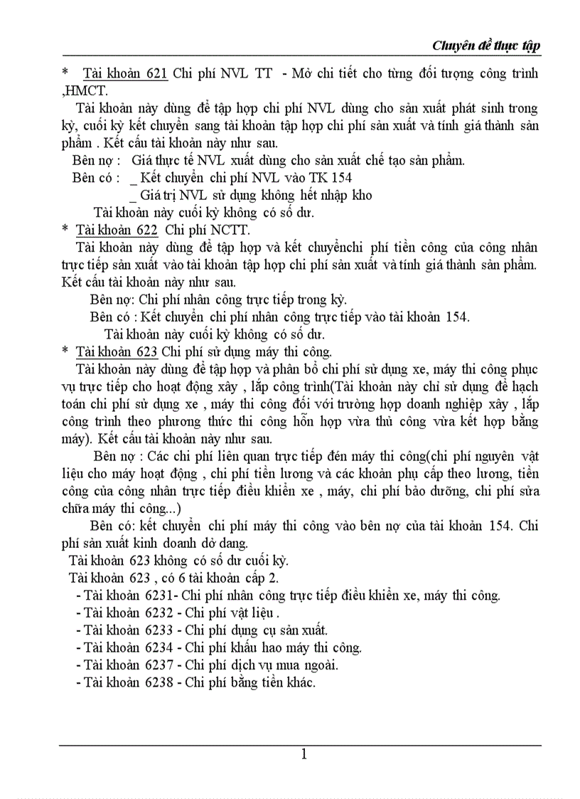 image for page Hạch toán chi phí sản xuất và tính giá thành sản phẩm trong doanh nghiệp xây lắp 1